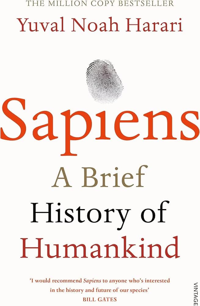 10 Books to Read If You Want to Be the Most Interesting Person at the Party 2 Sapiens - Abrief history of humankind