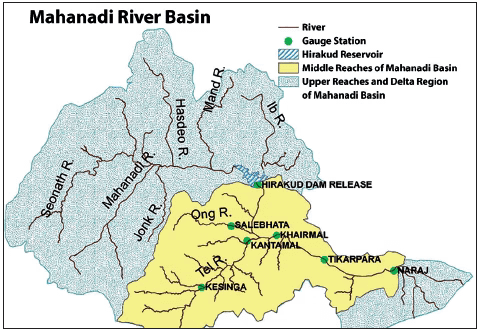 Mahanadi River Tributaries